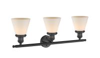 LED Bath Vanity by Innovations - Franklin Restoration Collection, Matte Black Finish - 205-BK-G61-LED