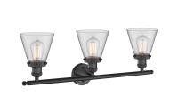 LED Bath Vanity by Innovations - Franklin Restoration Collection, Matte Black Finish - 205-BK-G62-LED