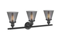 LED Bath Vanity by Innovations - Franklin Restoration Collection, Matte Black Finish - 205-BK-G63-LED