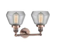 LED Bath Vanity by Innovations - Franklin Restoration Collection, Antique Copper Finish - 208-AC-G172-LED
