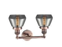 LED Bath Vanity by Innovations - Franklin Restoration Collection, Antique Copper Finish - 208-AC-G173-LED