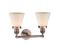 LED Bath Vanity by Innovations - Franklin Restoration Collection, Antique Copper Finish - 208-AC-G61-LED