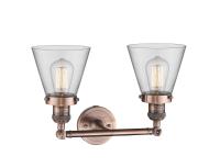 LED Bath Vanity by Innovations - Franklin Restoration Collection, Antique Copper Finish - 208-AC-G62-LED