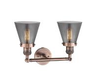 LED Bath Vanity by Innovations - Franklin Restoration Collection, Antique Copper Finish - 208-AC-G63-LED