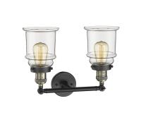LED Bath Vanity by Innovations - Franklin Restoration Collection, Black Antique Brass Finish - 208-BAB-G182-LED