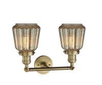 LED Bath Vanity by Innovations - Franklin Restoration Collection, Brushed Brass Finish - 208-BB-G146-LED