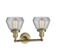 LED Bath Vanity by Innovations - Franklin Restoration Collection, Brushed Brass Finish - 208-BB-G172-LED