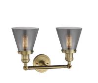 LED Bath Vanity by Innovations - Franklin Restoration Collection, Brushed Brass Finish - 208-BB-G63-LED