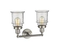LED Bath Vanity by Innovations - Franklin Restoration Collection, Brushed Satin Nickel Finish - 208-SN-G184-LED