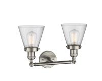 LED Bath Vanity by Innovations - Franklin Restoration Collection, Brushed Satin Nickel Finish - 208-SN-G64-LED
