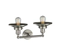 LED Bath Vanity by Innovations - Franklin Restoration Collection, Brushed Satin Nickel Finish - 208-SN-M2-LED