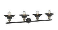 LED Bath Vanity by Innovations - Franklin Restoration Collection, Black Antique Brass Finish - 215-BAB-M6-LED