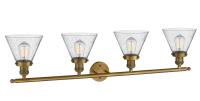 LED Bath Vanity by Innovations - Franklin Restoration Collection, Brushed Brass Finish - 215-BB-G44-LED