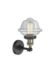 LED Wall Sconce by Innovations - Franklin Restoration Collection, Black Antique Brass Finish - 203-BAB-G532-LED