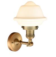 LED Wall Sconce by Innovations - Franklin Restoration Collection, Brushed Brass Finish - 203-BB-G531-LED