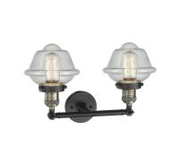 LED Bath Vanity by Innovations - Franklin Restoration Collection, Black Antique Brass Finish - 208-BAB-G534-LED