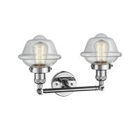 Two Light Bath Vanity by Innovations - Franklin Restoration Collection, Polished Chrome Finish - 208-PC-G532