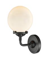 LED Wall Sconce by Innovations - Nouveau Collection, Oil Rubbed Bronze Finish - 284-1W-OB-G201-6-LED