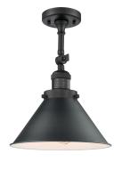 LED Wall Sconce by Innovations - Franklin Restoration Collection, Matte Black Finish - 203-BK-M10-BK-LED
