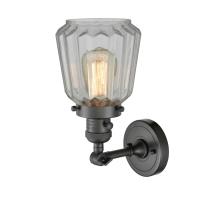 One Light Wall Sconce by Innovations - Franklin Restoration Collection, Oil Rubbed Bronze Finish - 203SW-OB-G142