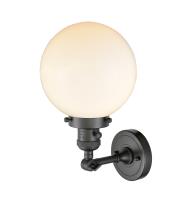 One Light Wall Sconce by Innovations - Franklin Restoration Collection, Oil Rubbed Bronze Finish - 203SW-OB-G201-8
