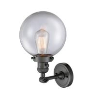 One Light Wall Sconce by Innovations - Franklin Restoration Collection, Oil Rubbed Bronze Finish - 203SW-OB-G202-8