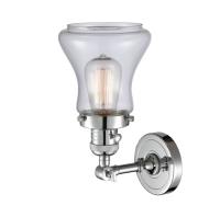 One Light Wall Sconce by Innovations - Franklin Restoration Collection, Polished Chrome Finish - 203SW-PC-G192