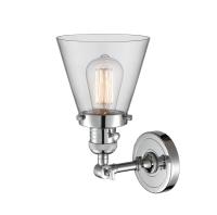 One Light Wall Sconce by Innovations - Franklin Restoration Collection, Polished Chrome Finish - 203SW-PC-G62