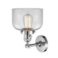 One Light Wall Sconce by Innovations - Franklin Restoration Collection, Polished Chrome Finish - 203SW-PC-G72