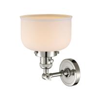 One Light Wall Sconce by Innovations - Franklin Restoration Collection, Polished Nickel Finish - 203SW-PN-G71