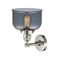 One Light Wall Sconce by Innovations - Franklin Restoration Collection, Polished Nickel Finish - 203SW-PN-G73