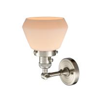 One Light Wall Sconce by Innovations - Franklin Restoration Collection, Brushed Satin Nickel Finish - 203SW-SN-G171
