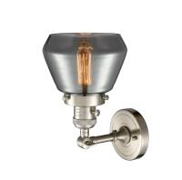 One Light Wall Sconce by Innovations - Franklin Restoration Collection, Brushed Satin Nickel Finish - 203SW-SN-G173