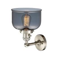 One Light Wall Sconce by Innovations - Franklin Restoration Collection, Brushed Satin Nickel Finish - 203SW-SN-G73