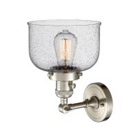 One Light Wall Sconce by Innovations - Franklin Restoration Collection, Brushed Satin Nickel Finish - 203SW-SN-G74