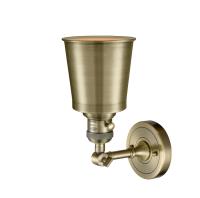 One Light Wall Sconce by Innovations - Franklin Restoration Collection, Antique Brass Finish - 203SW-AB-M9-AB