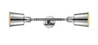 LED Bath Vanity by Innovations - Franklin Restoration Collection, Polished Chrome Finish - 208L-PC-M9-PC-LED