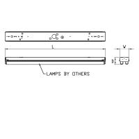 LED Striplight by AFX Lighting - Standard Striplight Collection, White Finish - ST2L48