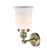 LED Wall Sconce by Innovations - Franklin Restoration Collection, Antique Brass Finish - 203SW-AB-G181-LED