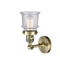 LED Wall Sconce by Innovations - Franklin Restoration Collection, Antique Brass Finish - 203SW-AB-G184S-LED