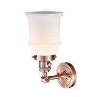 One Light Wall Sconce by Innovations - Franklin Restoration Collection, Antique Copper Finish - 203SW-AC-G181