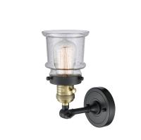 One Light Wall Sconce by Innovations - Franklin Restoration Collection, Black Antique Brass Finish - 203SW-BAB-G184S
