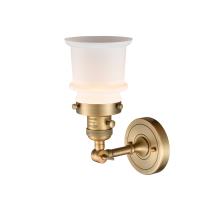 One Light Wall Sconce by Innovations - Franklin Restoration Collection, Brushed Brass Finish - 203SW-BB-G181S