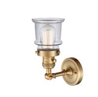 One Light Wall Sconce by Innovations - Franklin Restoration Collection, Brushed Brass Finish - 203SW-BB-G182S
