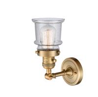One Light Wall Sconce by Innovations - Franklin Restoration Collection, Brushed Brass Finish - 203SW-BB-G184S