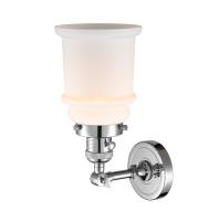 One Light Wall Sconce by Innovations - Franklin Restoration Collection, Polished Chrome Finish - 203SW-PC-G181