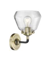 LED Wall Sconce by Innovations - Nouveau Collection, Black Antique Brass Finish - 284-1W-BAB-G172-LED