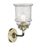 One Light Wall Sconce by Innovations - Nouveau Collection, Black Antique Brass Finish - 284-1W-BAB-G184