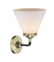 LED Wall Sconce by Innovations - Nouveau Collection, Black Antique Brass Finish - 284-1W-BAB-G41-LED