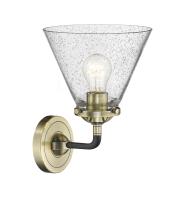 One Light Wall Sconce by Innovations - Nouveau Collection, Black Antique Brass Finish - 284-1W-BAB-G44